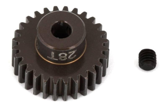 Associated 1346 Aluminum Pinion Gear 28T 48P 1/8 shaft SC10 B44 RC10 / T RC12L3