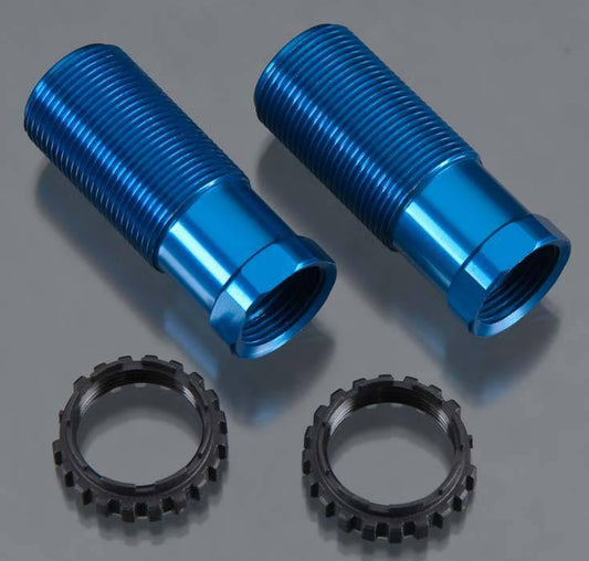 Team Associated 91061 Rear Shock Body Set 13mm 30mm Blue SC10