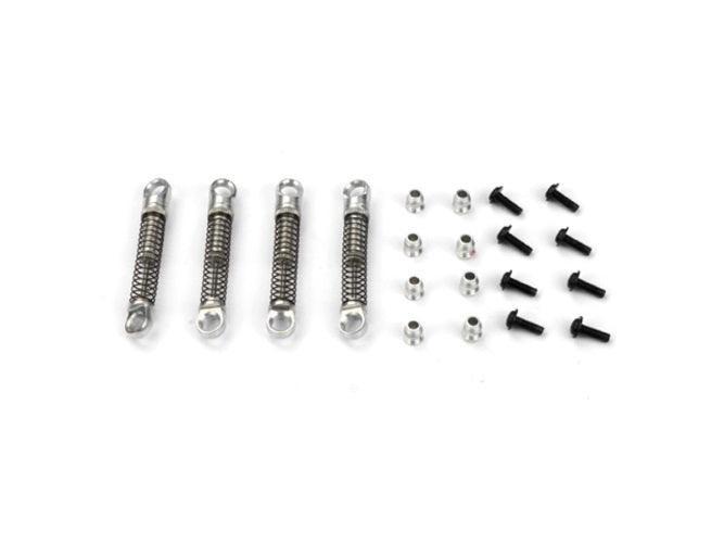 Carisma CIS16087 1/24 Rock Crawler Aluminum Oil-Filled Shock Set MSA-1E