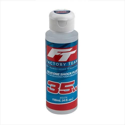 Associated 5474 35Wt Silicone Shock Oil, 4oz Bottle (425 cSt)