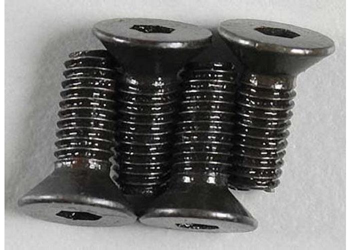 Dubro 2286 Flat Head Socket Screw Set (4)