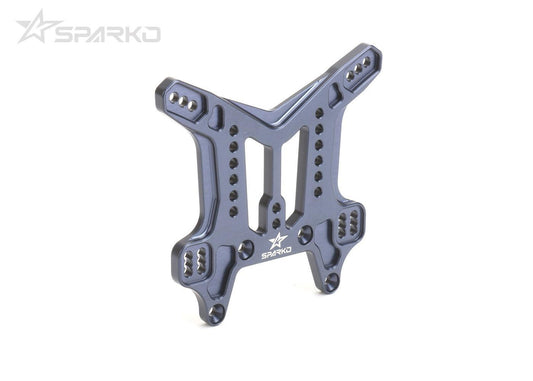 Powerhobby Sparko F8 7075 Aluminum Rear Shock Tower (Dark Blue)