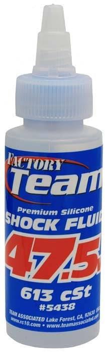 Associated 5438 Silicone Shock Fluid Oil 47.5 Weight 2 oz