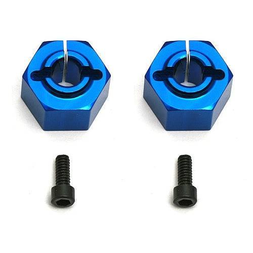 Associated 9892 Aluminum Clamping Wheel Hex 12mm Rear (2) SC10 RC10T4