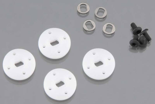 Team Associated 91066 Shock Pistons 13mm 4x1.3mm SC10
