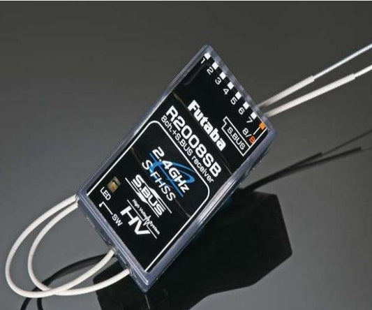 Futaba FUTL7608 R2008SB S.Bus 8-Channel 2.4GHz S-FHSS Aircraft Receiver