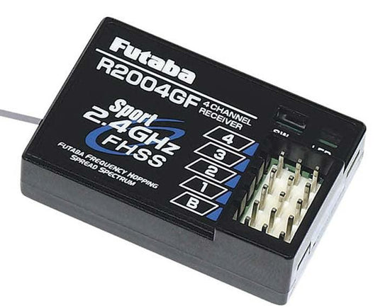 Futaba FUTL7617 R2004GF 4 Channel 2.4GHz FHSS Receiver