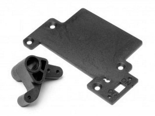 Hpi 101313 Servo Arm /Radio Tray Post /Radio Tray Lid (Rx) Bullet ST Flux