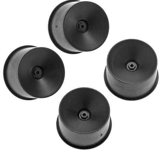 HPI Racing 116017 Dish Wheel Set Black 22X14 (4Pieces) Q32 D8T