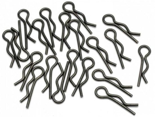 HPI 6203 Body clip (8mm/Black/Large/20Pcs) Savage Flux Apache Baja Vorza Flux