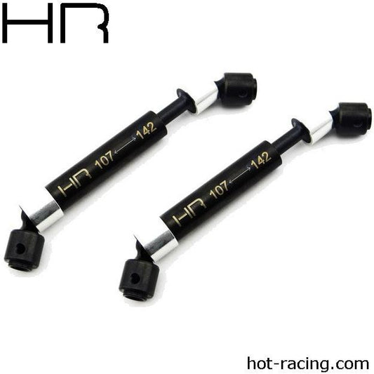 Hot Racing Steel Center Drive Shaft for Axial SCX10, Wraith, AX10, & Tamiya CC01