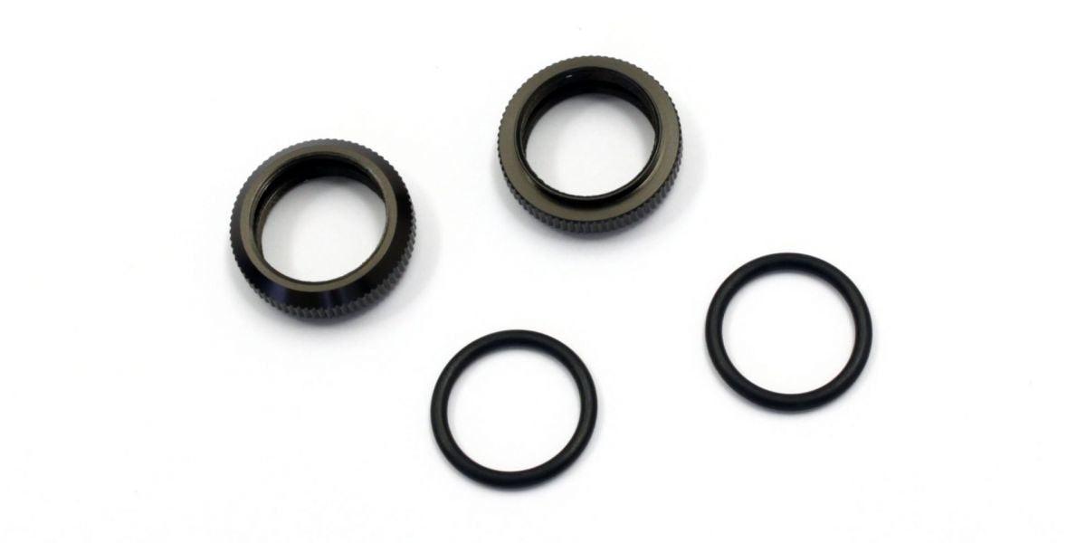 Kyosho IG001-3GMB Spring Adjuster (Gunmetal/2pcs)
