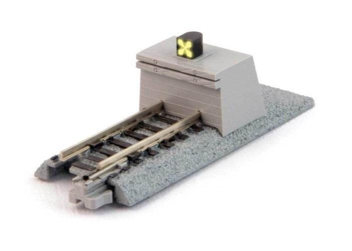 Kato 20-063 N Scale Unitrack Concrete Illuminated Bumper Track Type A