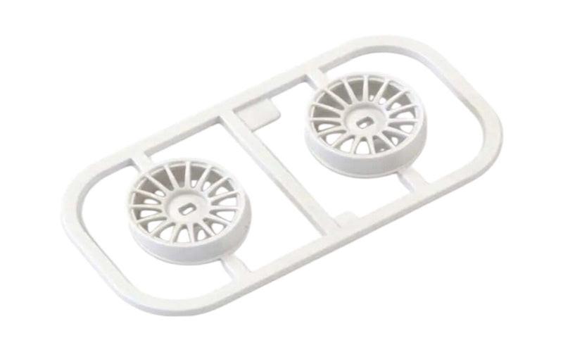 Kyosho MDH100W-W0B Multi Wheel W/Offset 0 (White/AWD/2pcs.)