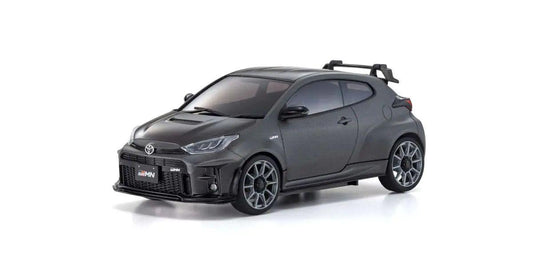 Kyosho MZP470GM Toyota GRMN Yaris Circuit Package Auto Scale Body (Gun Metallic)