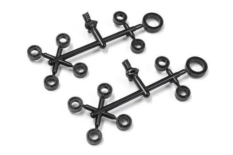 Kyosho OL015-2 Pom Bearing (5x10x4 /12pcs /Black) For Outlaw Rampage