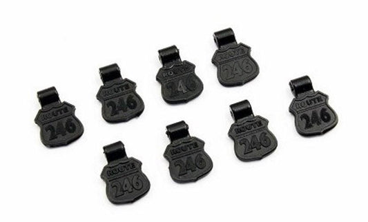 Kyosho R246-9003 Rubber Knob (8) for Body Pin