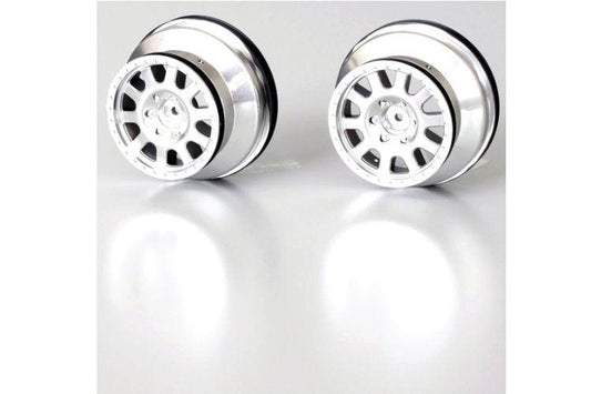 Kyosho UMH601S Ultima SC Silver Wheel Set (2)