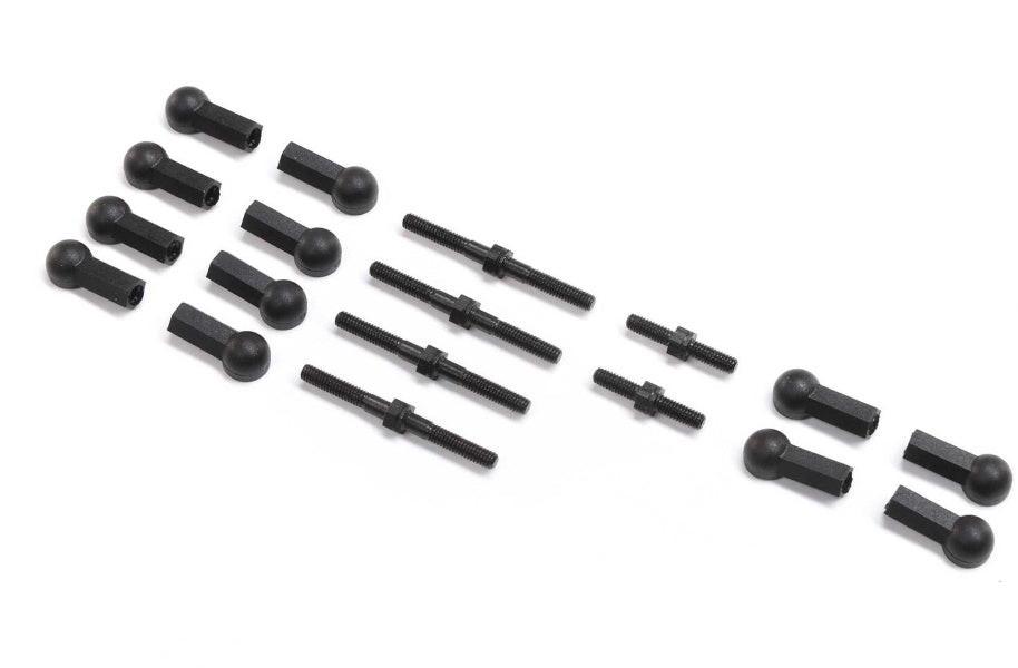 Losi LOS211027 Adjustable Turnbuckle Set (6) Mini JRX2