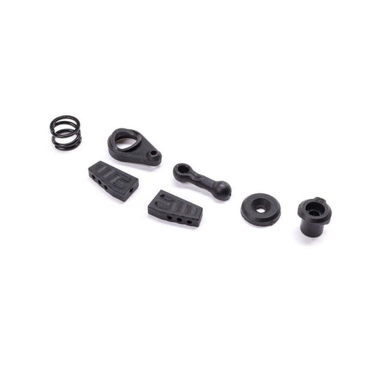Losi LOS211035 Servo Saver Mount & Steering Link 1970 Mini Drag