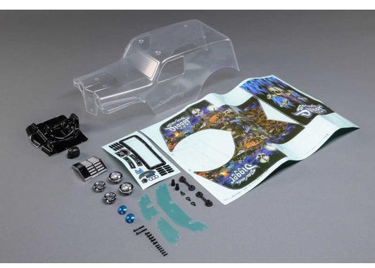 Losi LOS240018 Body Set Clear Son Uva Digger LMT