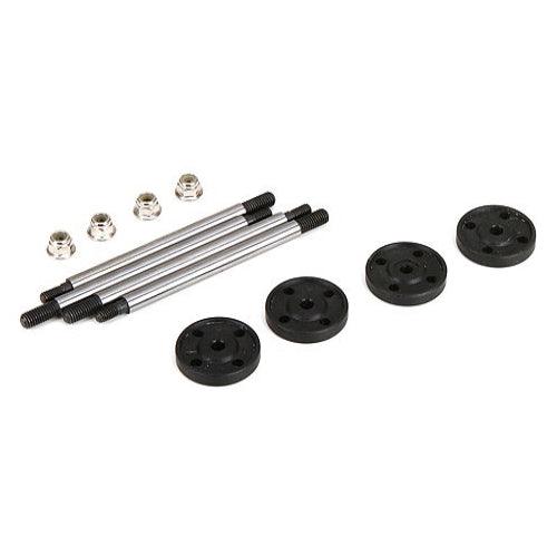 LOSI LOS253005 Front / Rear Shock Shaft & Piston Set 1/5 Desert Buggy XL