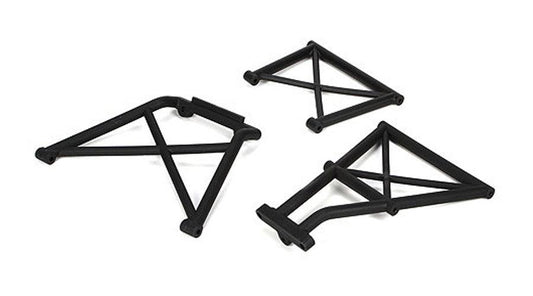 Losi LOSB2576 Rear Bumper Brace Set (3): 5IVE-T