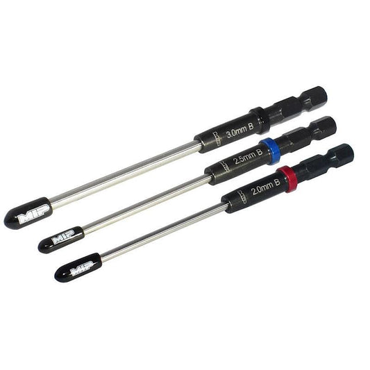 MIP 9616 Speed Tip Ball Hex Driver Wrench Set Gen 2 Metric 3 2.0mm 2.5mm