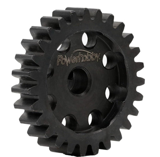 Powerhobby Hardened Steel 23T Mod1 5mm Pinion Gear Mod 1 Speed Run / Drag Racing
