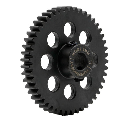 Powerhobby Hardened Steel 31T Mod1 8mm Pinion Gear MOD 1 Speed Run / Drag Racing