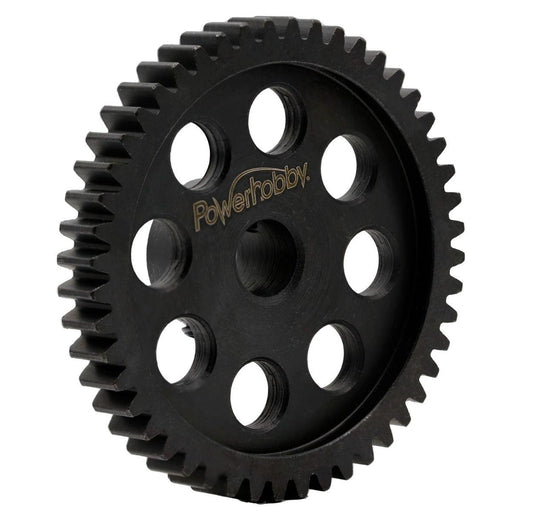 Powerhobby Hardened Steel 27T Mod1 8mm Pinion Gear 2 Grub Screws Mod 1