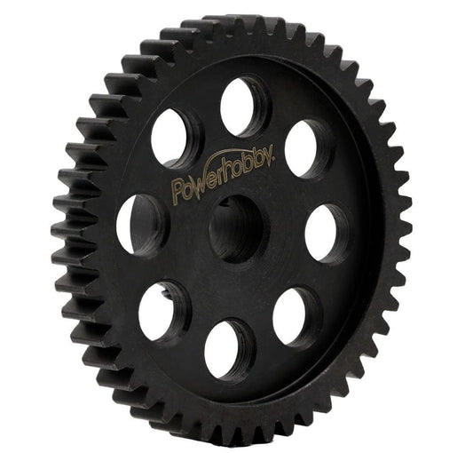 Powerhobby Hardened Steel 46T Mod1 8mm Pinion Gear MOD 1 Speed Run / Drag Racing