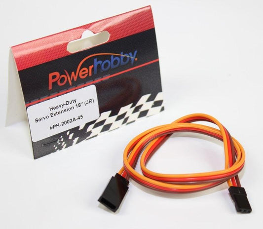 Powerhobby 18" Heavy Duty Servo Extension JR Connector / Plug