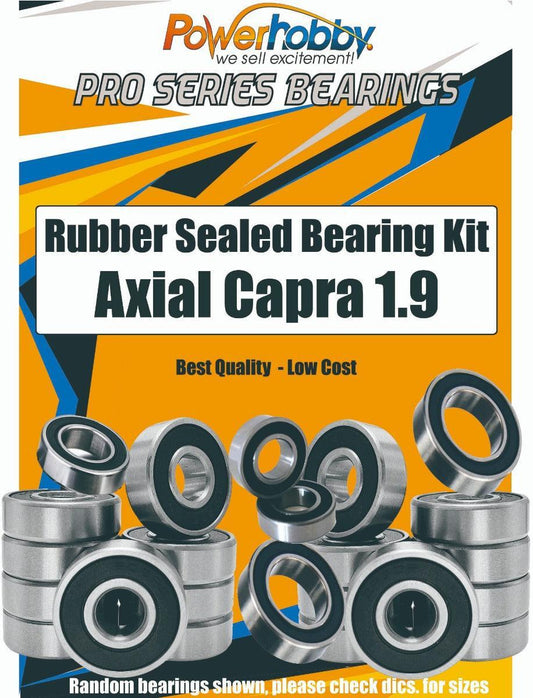 PowerHobby Pro Series Rubber Sealed Bearing Kit Axial Capra 1.9