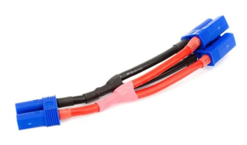 Powerhobby Parallel Y-Harness EC5 Female TO EC5 Male 10AWG Wire