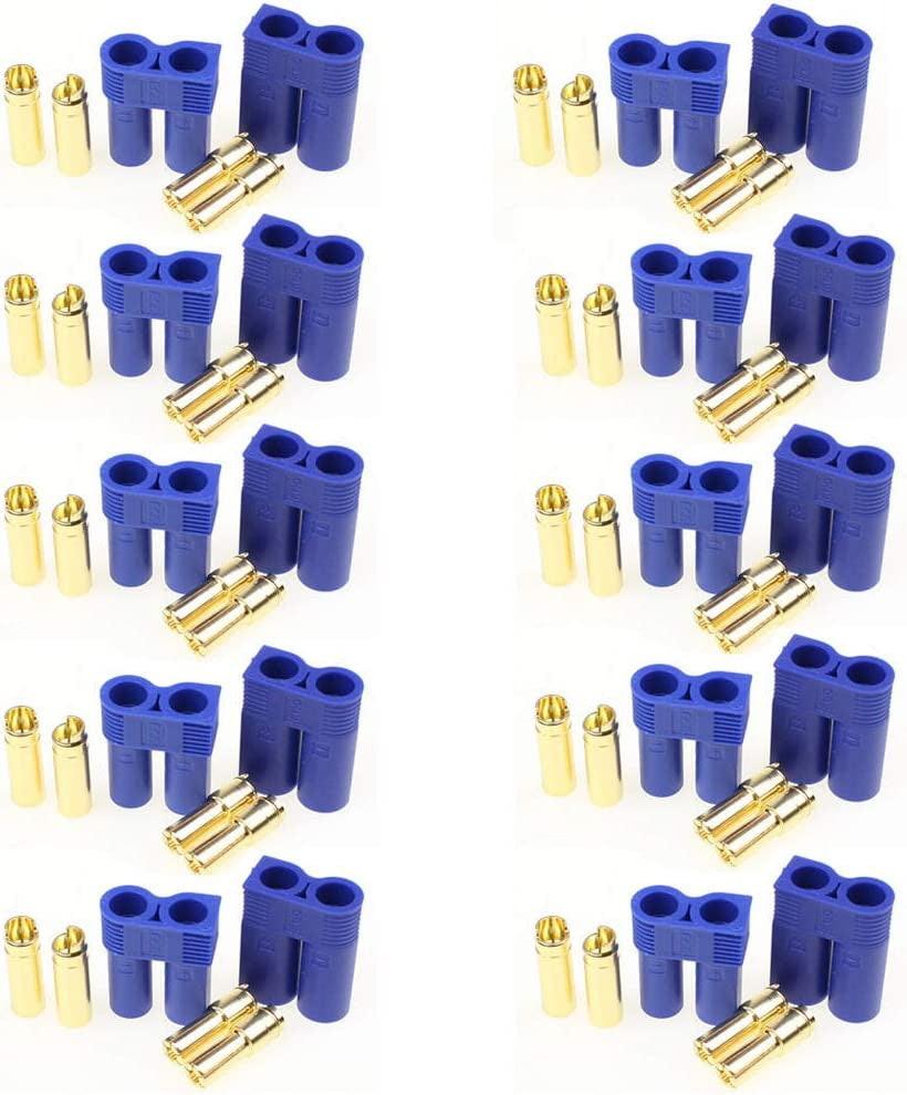 Powerhobby EC5 Male / Female Plugs (20)