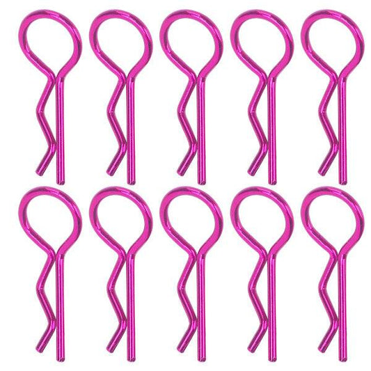 Powerhobby Large Body Clips (10) Axial SCX6 Purple