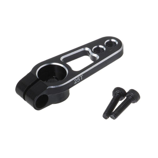 Powerhobby Aluminum 25T Servo Horn Arms 25 Teeth Spline M3 Clamp Black