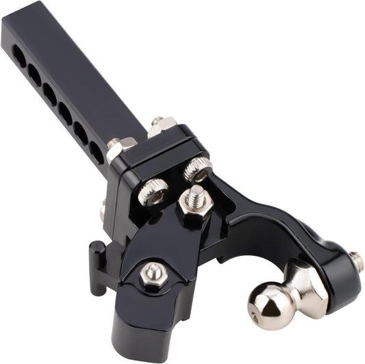 Powerhobby Rescue Tow Trailer Hook Hitch Black 1/10 Crawler