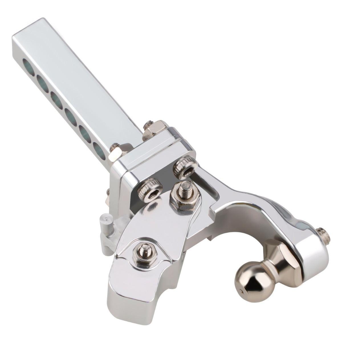 Powerhobby Rescue Tow Trailer Hook Hitch Silver 1/10 Crawler