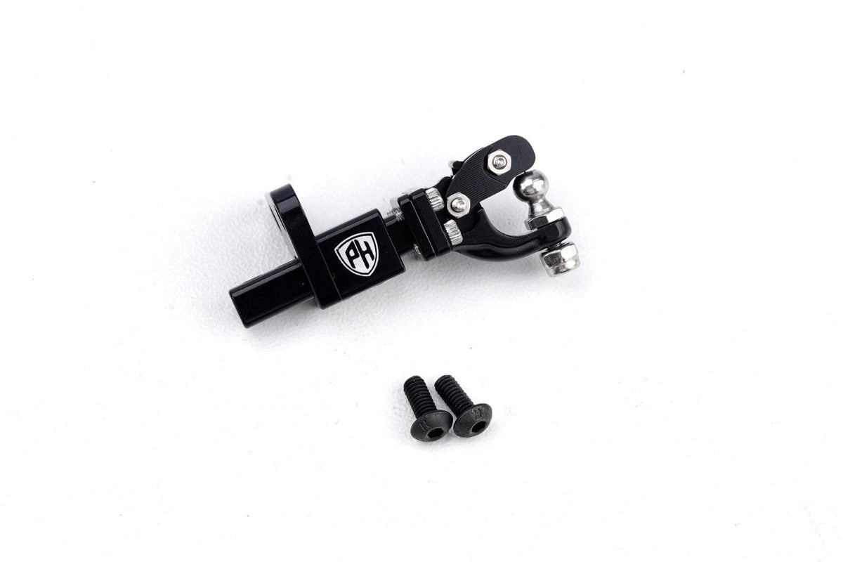 Powerhobby Aluminum Tow Hook Trailer Hitch Black FOR Traxxas TRX-4M