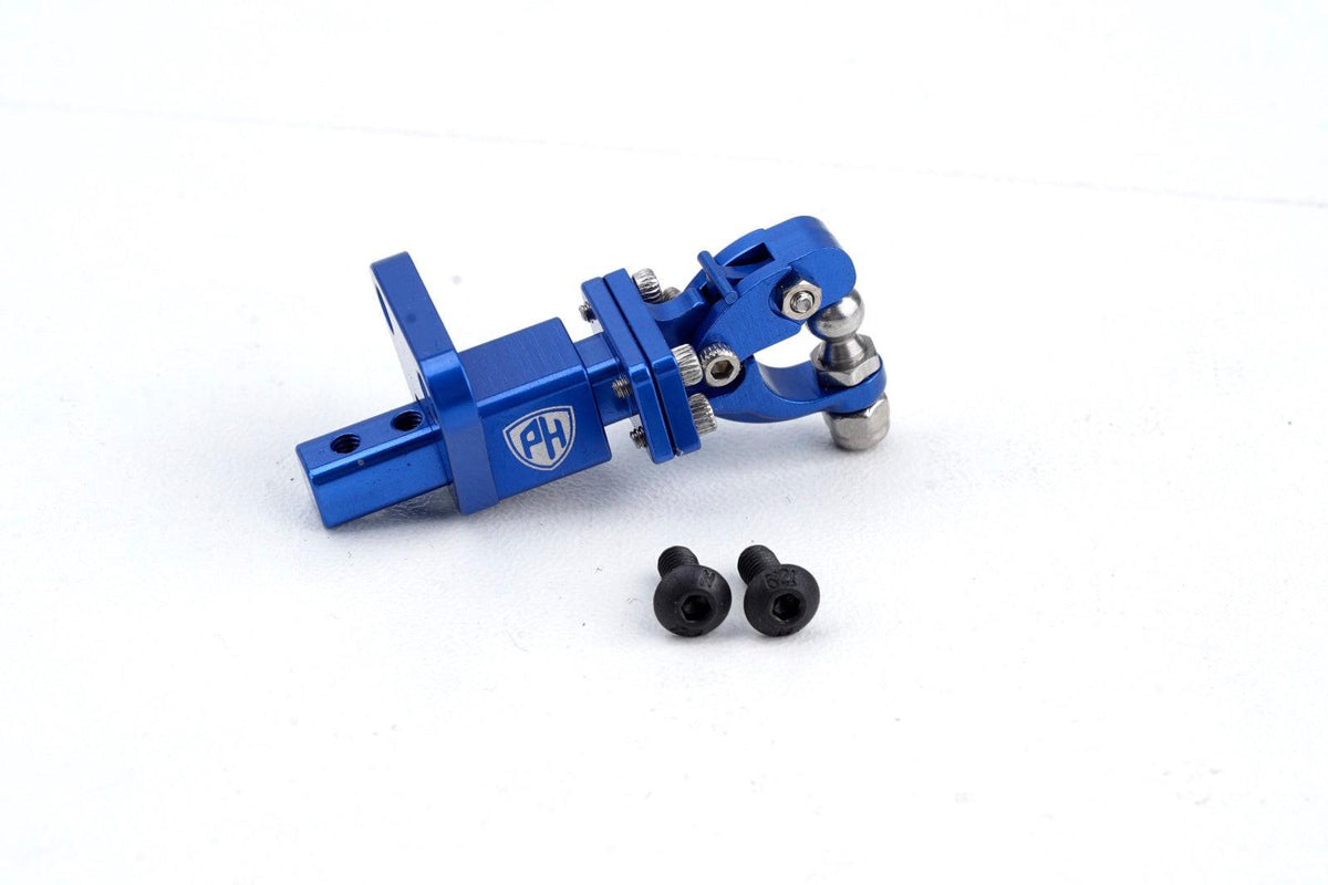 Powerhobby Aluminum Tow Hook Trailer Hitch Blue FOR Traxxas TRX-4M