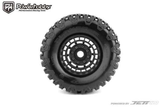 Powerhobby Slayer 1/5 Belted Tires (2) FOR Traxxas X-Maxx Arrma Losi DBXL-E
