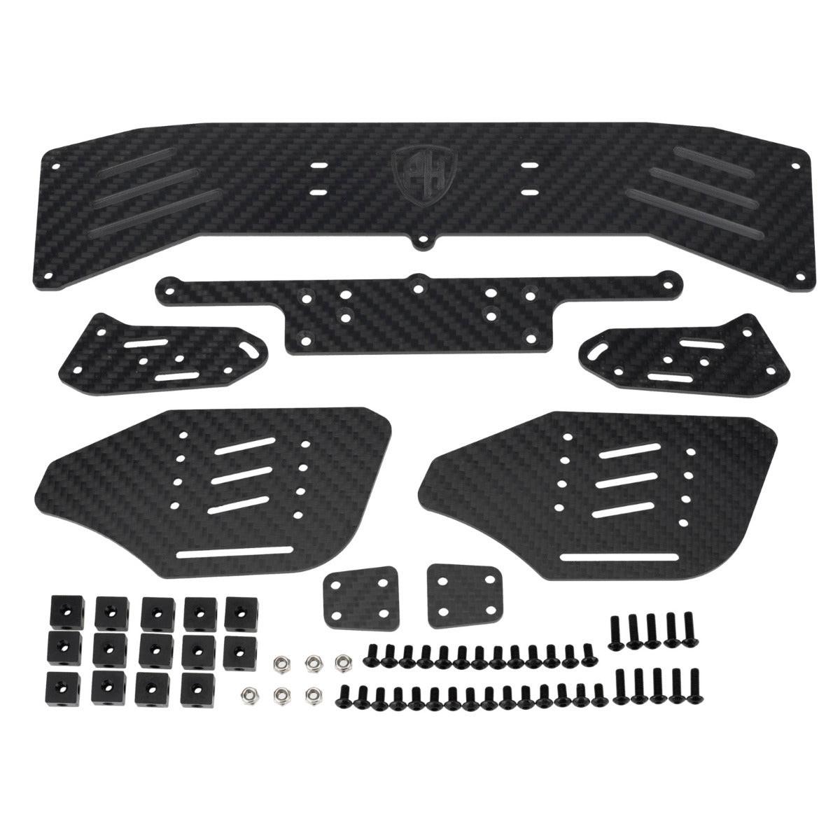 Powerhobby Carbon Fiber Rear Wing Arrma Infraction