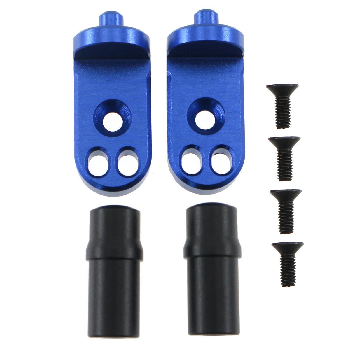 Powerhobby 7075 Aluminum Foot Pegs  Set Losi Blue Promoto MX