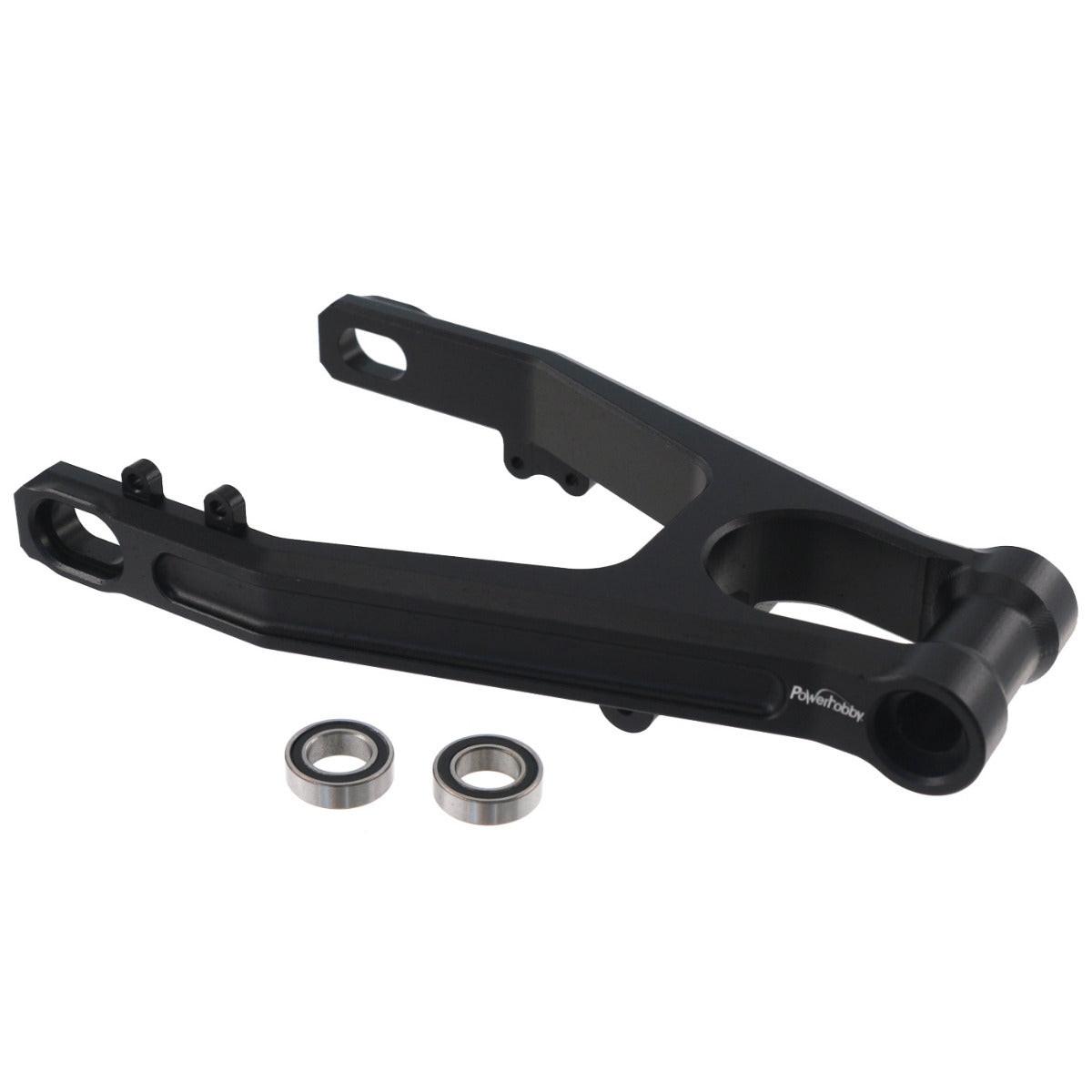 Powerhobby 7075 Aluminum Rear Swing Arm w Large Inner Bearing Black Losi Promoto MX