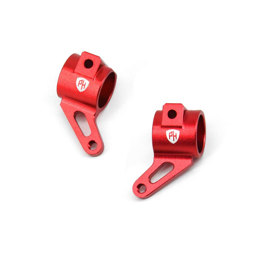 Powerhobby Aluminum Front Knuckles Red FOR Traxxas Slash Rustler Bandit Stampede