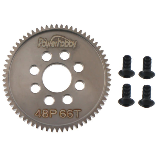 Powerhobby Hardened Steel 66T Spur Gear HPI RS4 Sport 3 113706