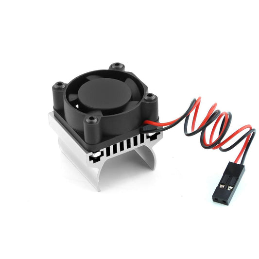 Powerhobby Aluminum Motor Cooling Fan Silver FOR Traxxas TRX-4M