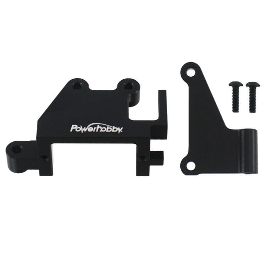 Powerhobby 7075 Aluminum Caliper Electronic Servo Mount Black Losi Promoto MX